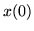 $ x(0)$
